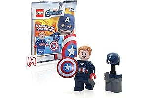 Captain America Minifigure: A Marvelous Superhero Collectible for Free