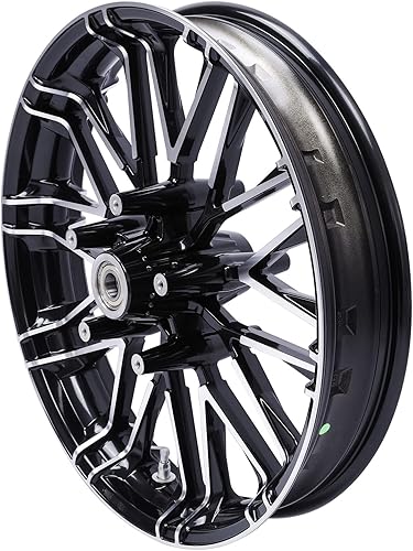 TCT-MOTORPARTS Llanta delantera de 21 x 3.5 pulgadas para Harley Touring Electra Glide Road King Street Glide Road King Glide Road King Glide