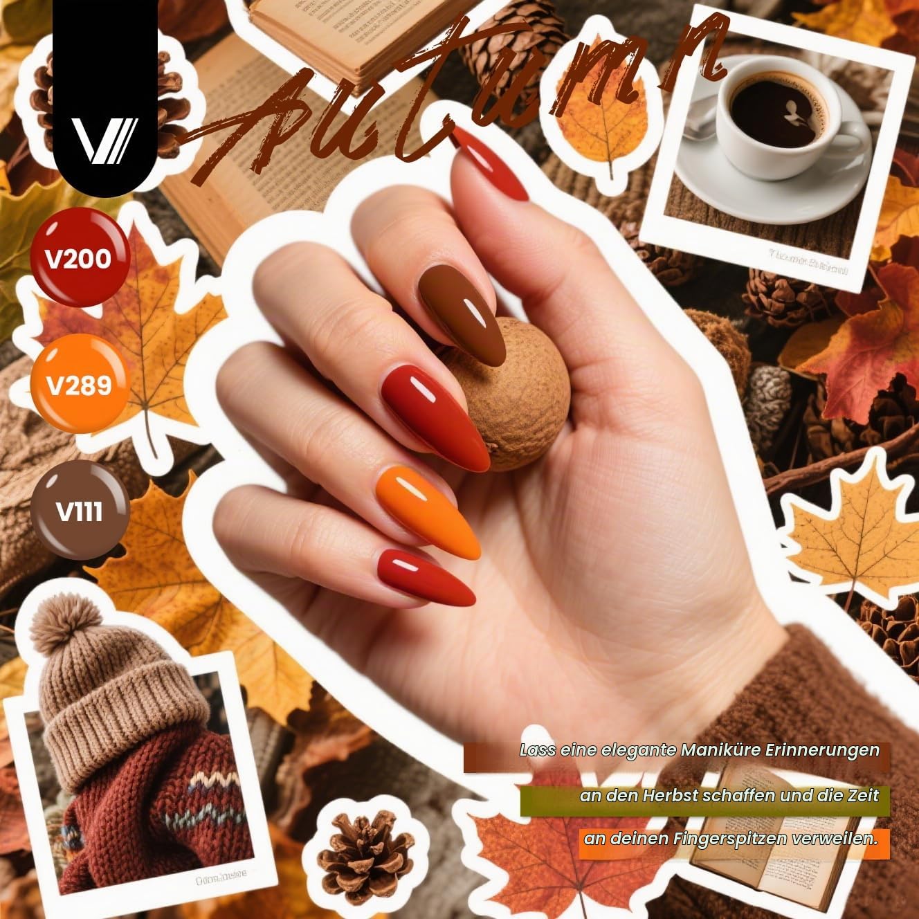 VANREESA Set mit 60 Gel-Nagellacken, 55 Farben mit Basis und 4 Glanzeffekten, komplettes Set für alle Jahreszeiten, ideal als Geschenk für Frauen und Mädchen. Verwöhnen Sie sich die Maniküre zu Hause!