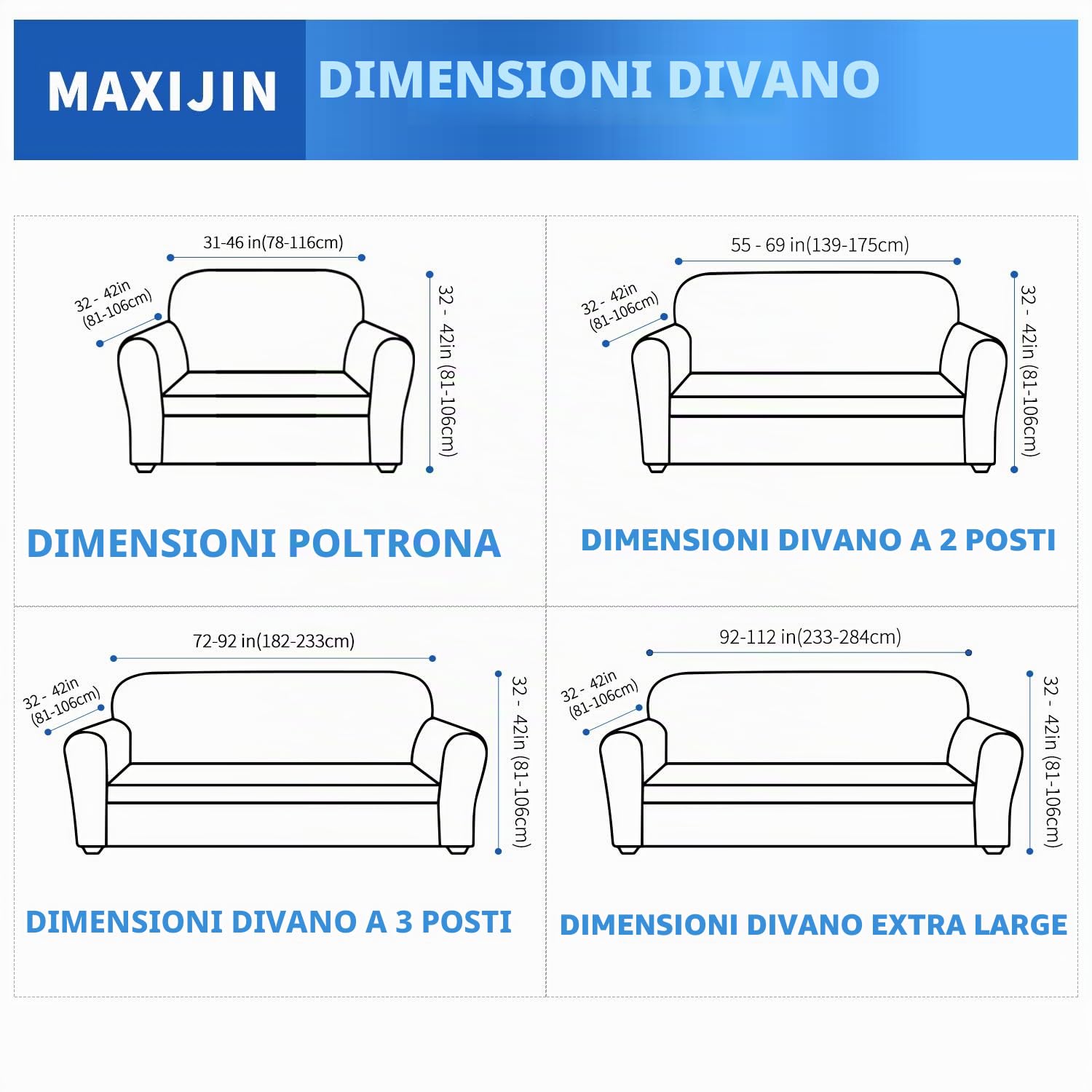 MAXIJIN Copridivano estensibile per divano a 3 posti, 1 pezzo copridivano universali soggiorno jacquard mobili protezione cani Pet Friendly Fitted Couch (3 posti, caffè)