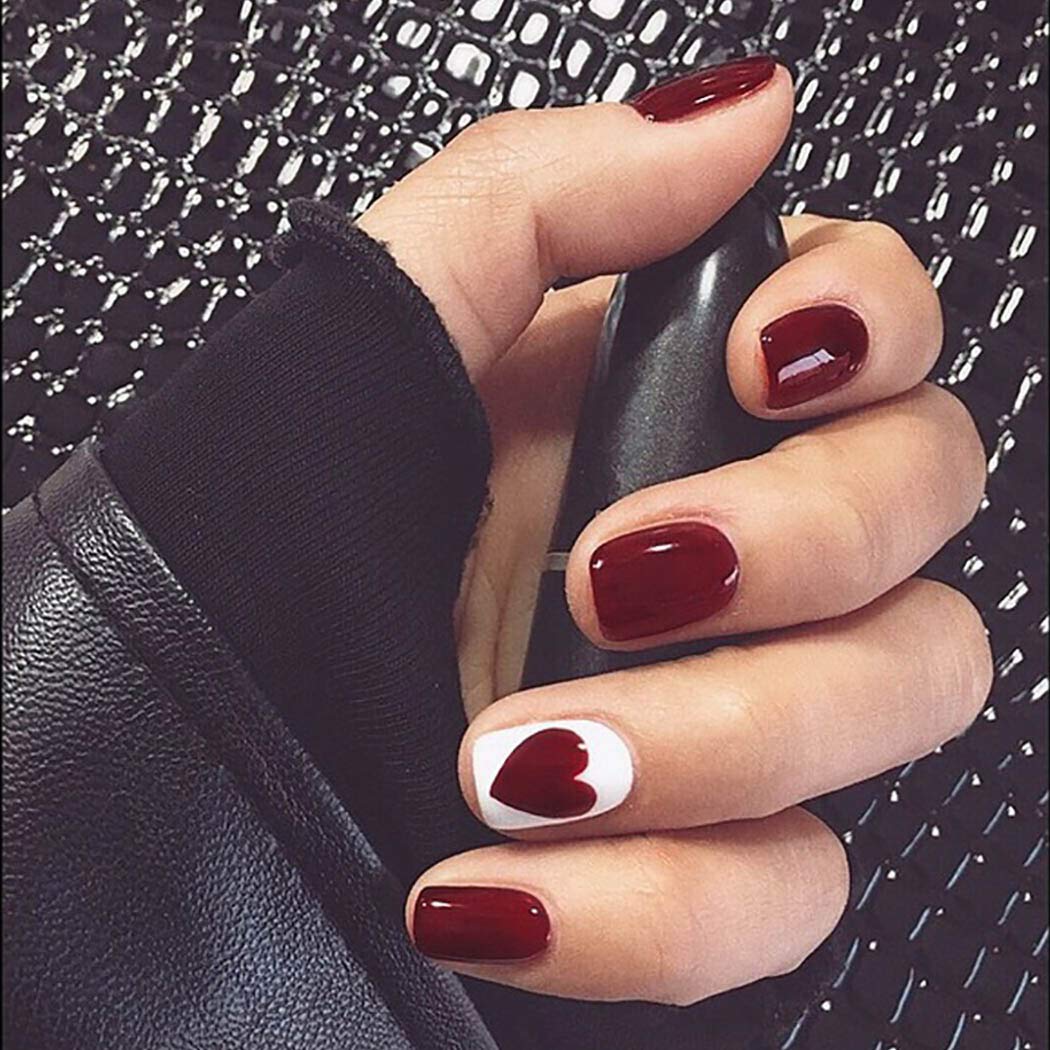 Amazon Com Bmirth Fake Nails Red Short Press On Nails Square False Nails Full Cover Acrylic Nails For Women And Girls Beauty Personal Care Amazon Com Bmirth Fake Nails Red Short Press On Nails Square False Nails Full Cover Acrylic Nails For Women And Girls Beauty Personal Care