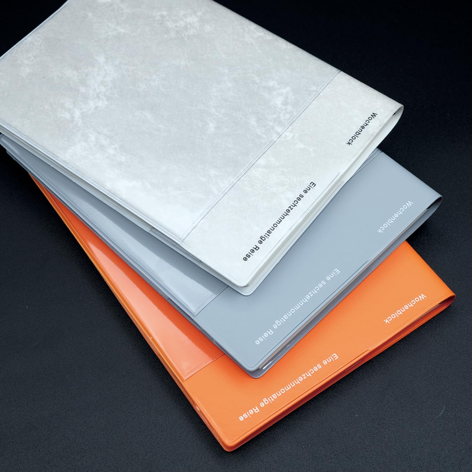 Laconic LKM74-240GY-2 Notebook, Begins in March, 2025, B6, Weekly Pocket, Gray 2