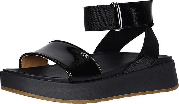 UGG Lennox 黒　サンダル UGG Lennox サンダル黒 23センチ - メルカリ
