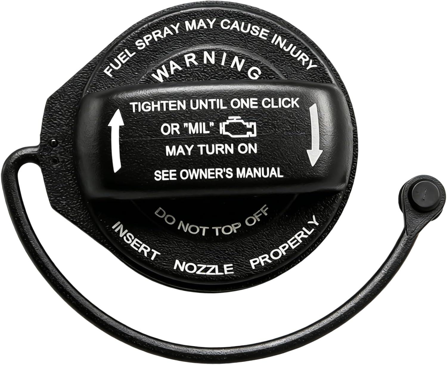 Fuel Tank Cap Compatible with Audi & VW–Fits A4 A5 Q5 S4 S5 Golf GTI Jetta Tiguan Passat–Gas Cap Replaces# 8K0201550N 5Q0201550L Non-Threaded Bayonet Type