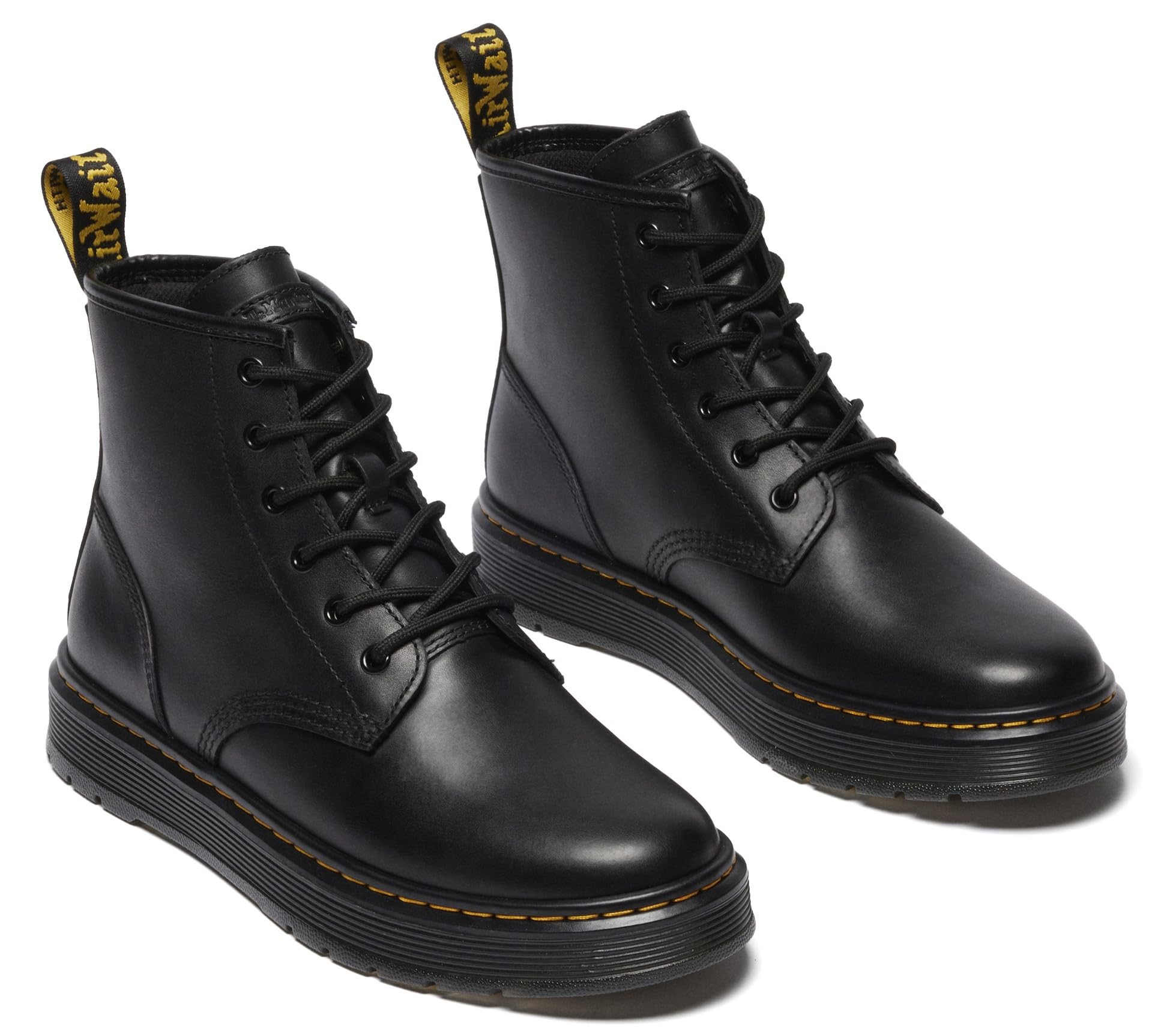 Dr. Martens Mężczyźni Brookline Chukka Black Lussoplatforma