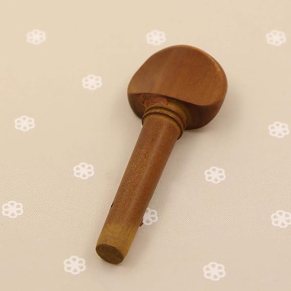 OTOTEC 4pcs Violin Fiddle Tuning Peg Set 4/4 Size Wooden Replacement Jujube Wood