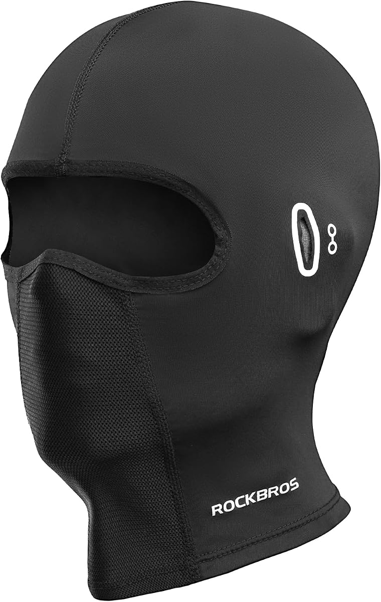 ROCKBROS Balaclava Face Mask Men Women Breathable Windproof Summer Cooling | Fits Helmets,Ideal for Cycling Running Skiing Fishing