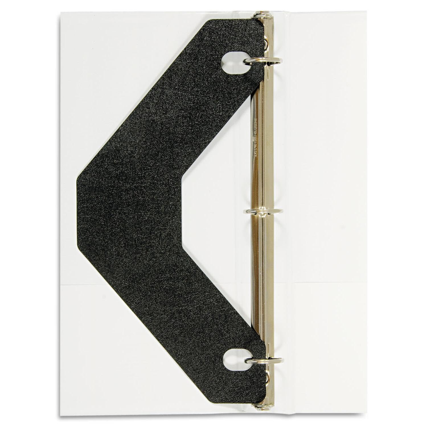 for Triangle Shaped Sheet Lifter for Three-Ring Binder Black 2/Pack 75225