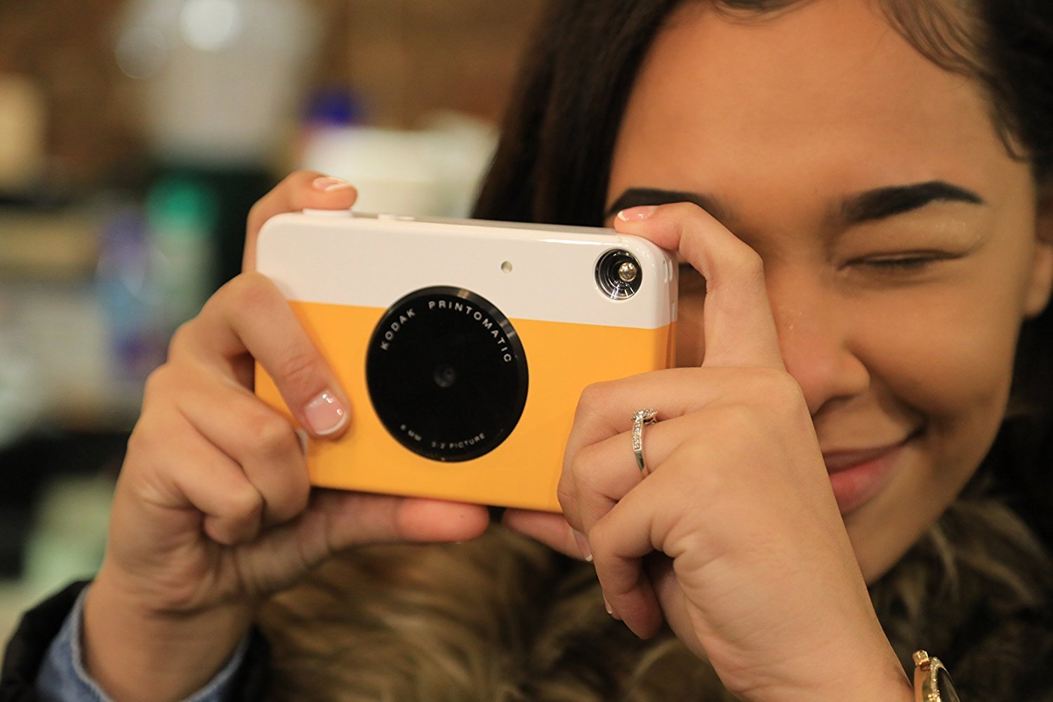 Amazon | Kodak Printomatic Instant Print Camera コダック