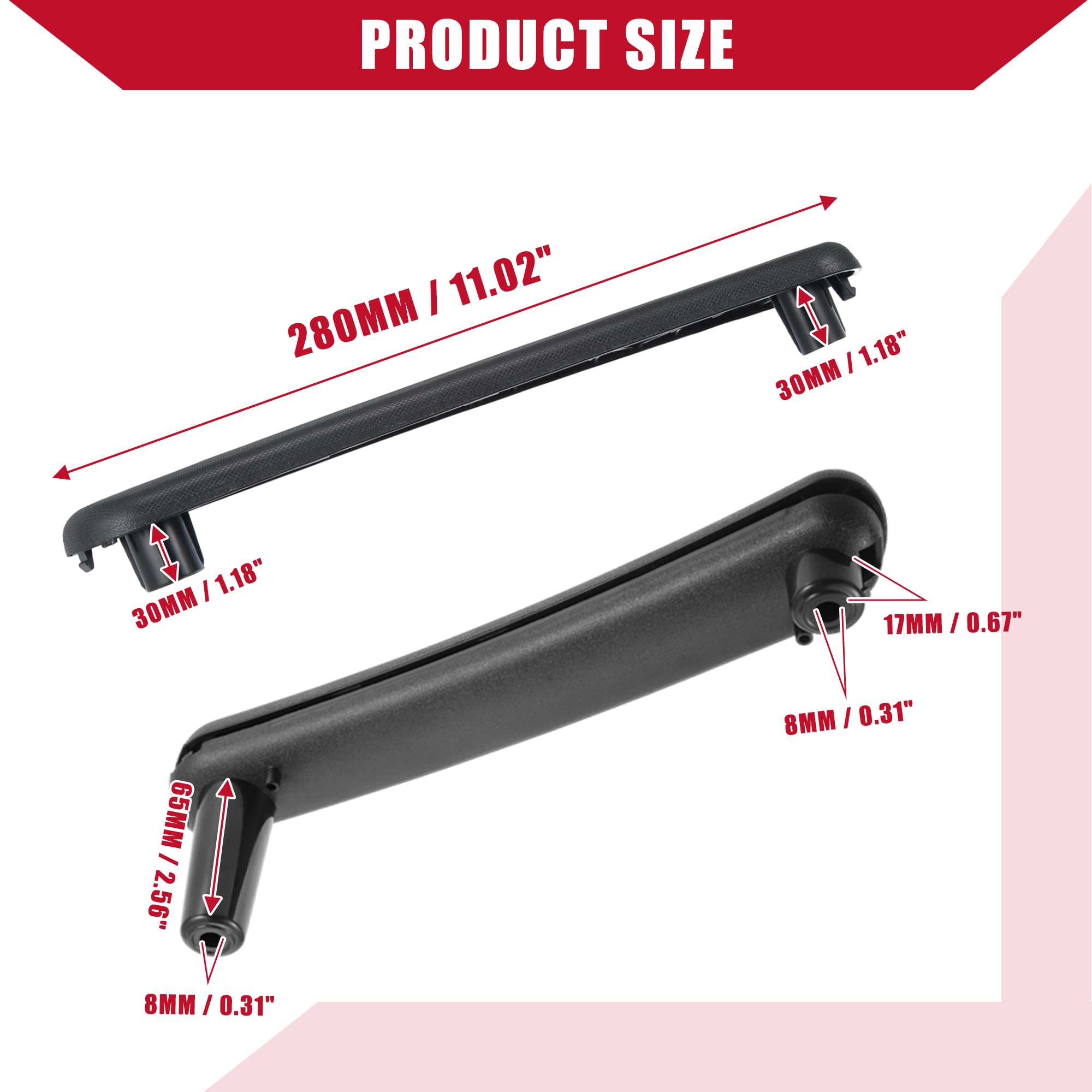 Amazon.com: Hihaha Right Side/Door Pull Handle for Mitsubishi