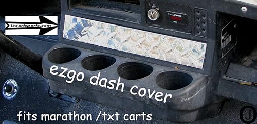 Miniatura 2 de Ezgo - Cubierta de tablero de placa de diamante para carrito de golf