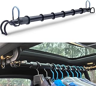 Heavy Duty Telescopic Car Clothes Hanger Bar