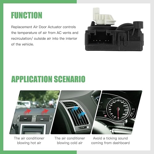 Vista 226 de SCITOO Reemplazo de actuador de puerta de mezcla de calentador HVAC para Ford F-150 2004-2008, para Ford para Lobo 2004-2008, para Lincoln para Mark
