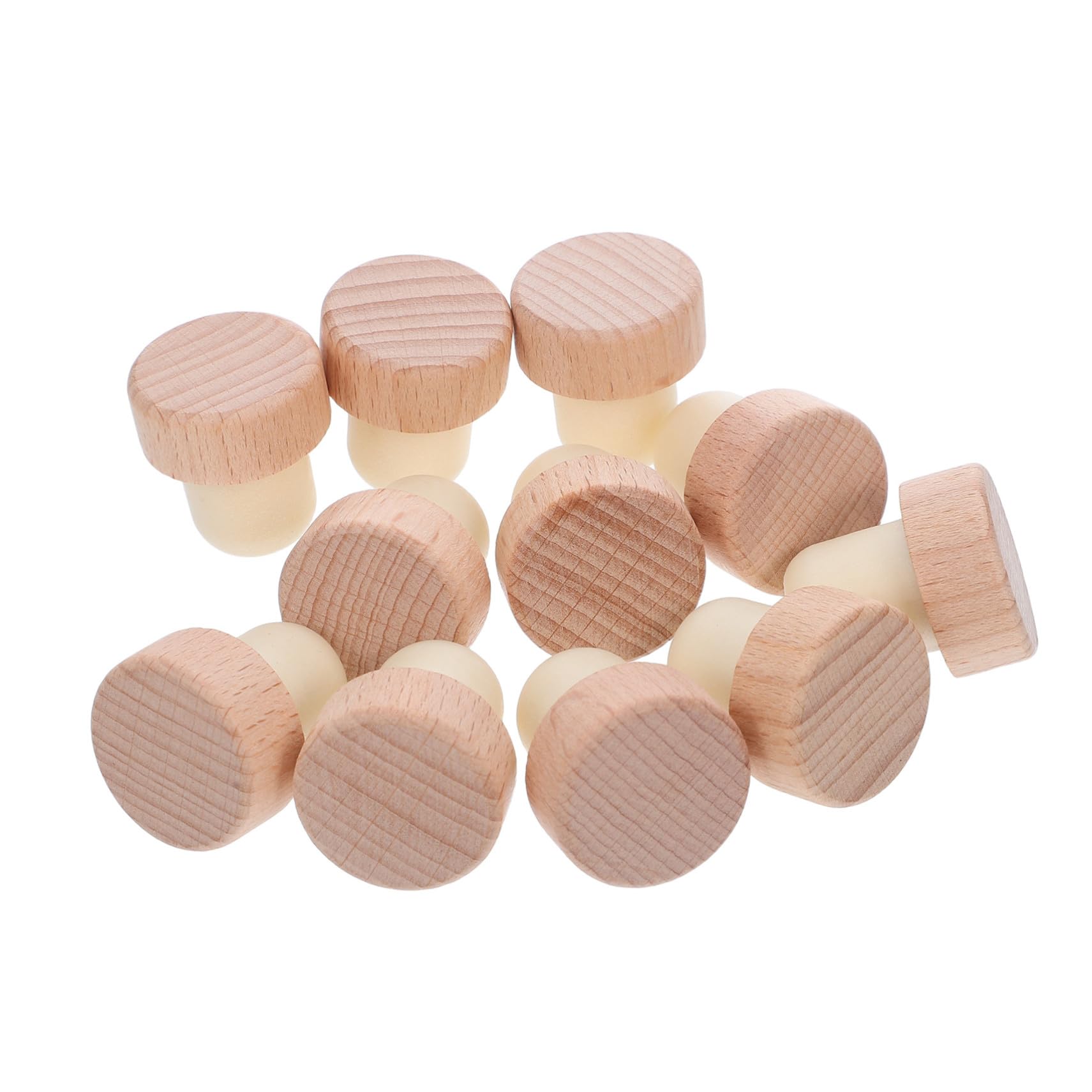 Bouchons en bois de hêtre anti fuite pour bouteilles ouvertes