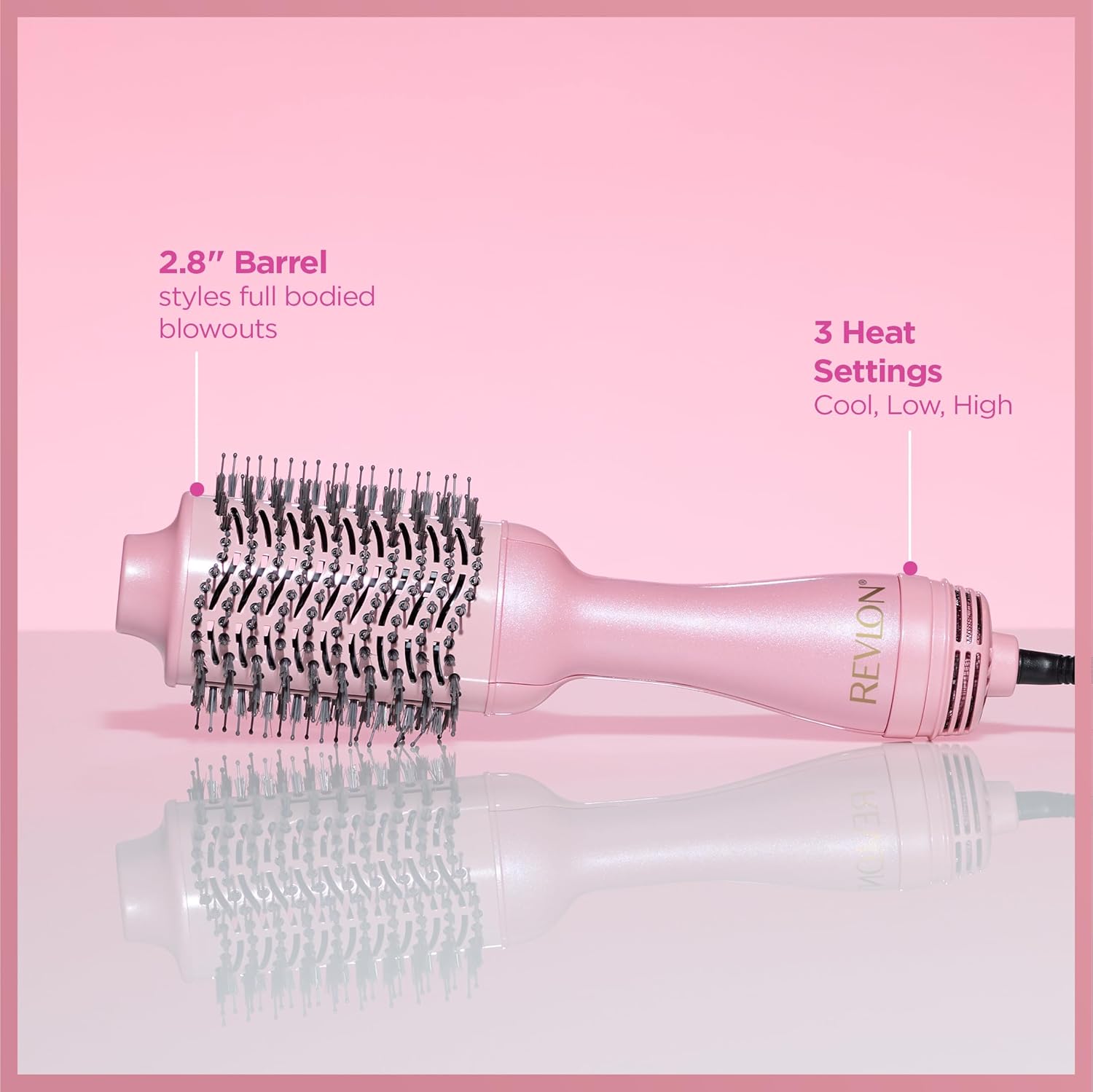 Revlon RVDR5222FAN Limited Edition 10th Anniversary One-Step™ Volumizer in Pink Pearlescent - Image 4