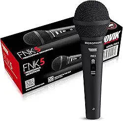 MICROFONE COM FIO PROFISSIONAL FNK-5