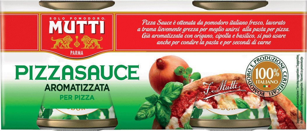 Mutti Sauce Pizza Aromatisée Conserves, 420g