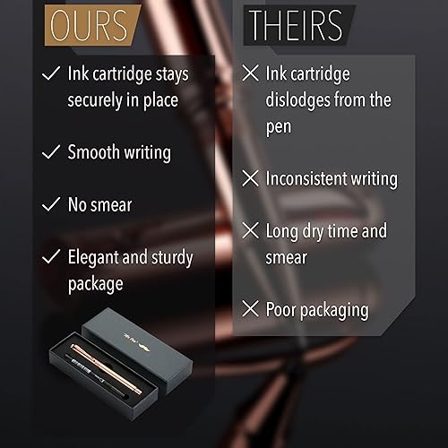 Miniatura 23 de Mr. Pen - Bolígrafo de lujo, barril negro, tinta negra, bolígrafo de lujo, bolígrafos de lujo para hombres y mujeres, bonitos bolígrafos para Negro