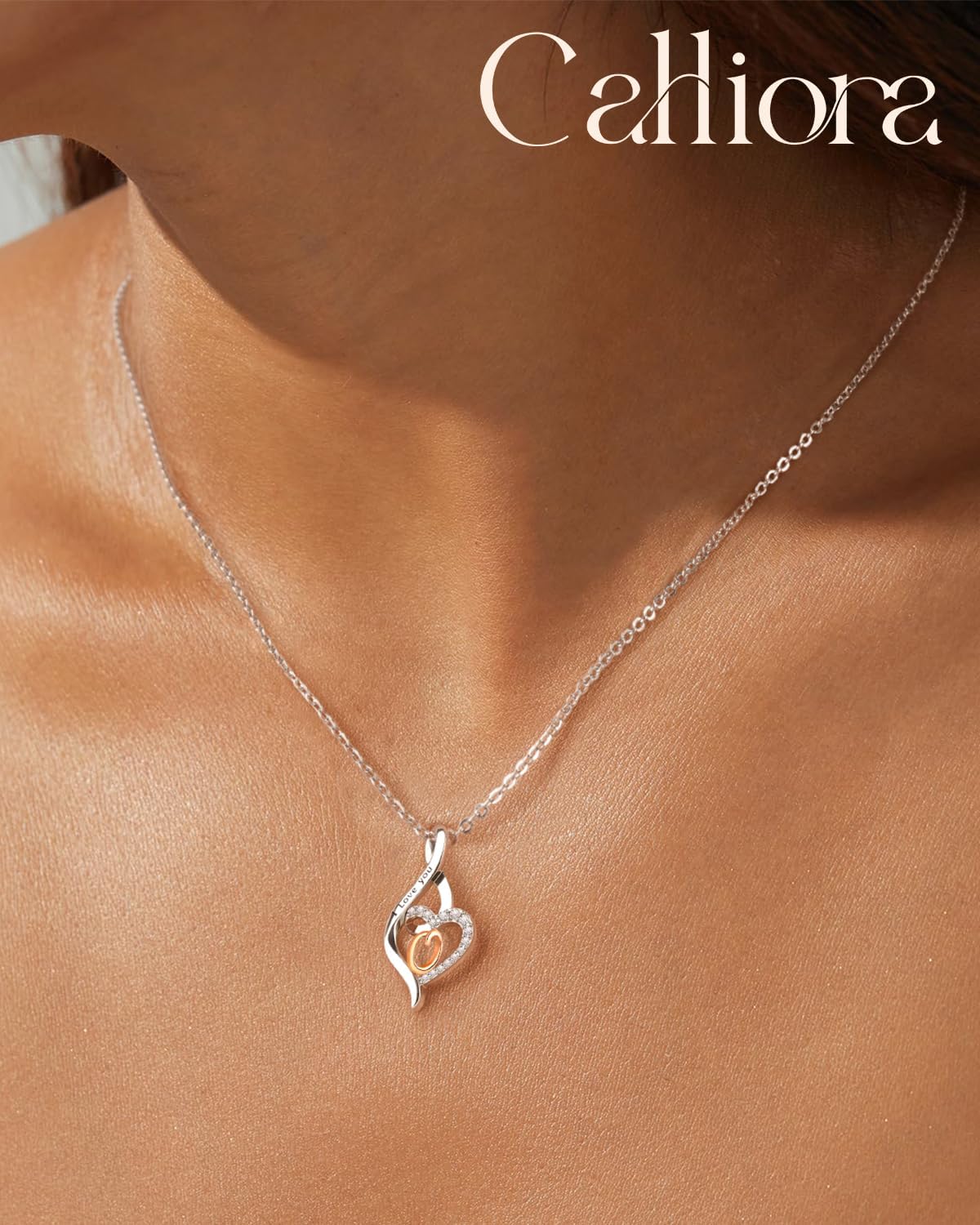 Layered Initial Necklace for Women, 14K Gold Plated 925 Silver Double Stacked Letter Pendant Round Freshwater Pearl Necklace, Personalized Jewelry Christmas Birthday Gifts for Girlfriend Wife Daughter - Image 8