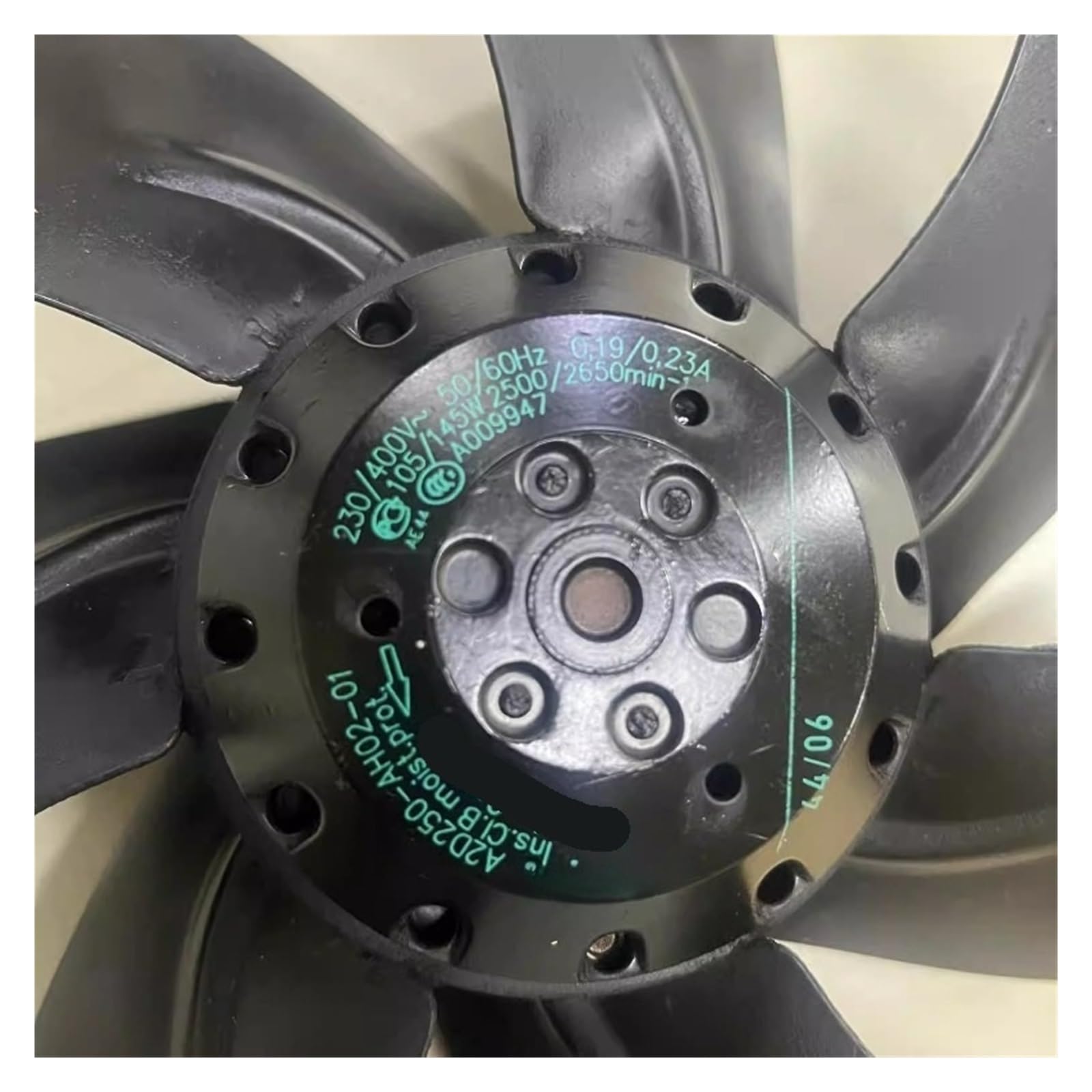 LZIKKGKI A2D250-AH02-10 A2D250-AH02-01 400V105/145W Fan(A2D250-AH02-01)
