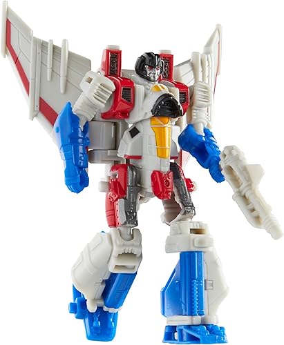 Miniatura 5 de Transformers Toys Studio Series Core Bumblebee Starscream, figura de acción de conversión de 3.5 pulgadas, 8+