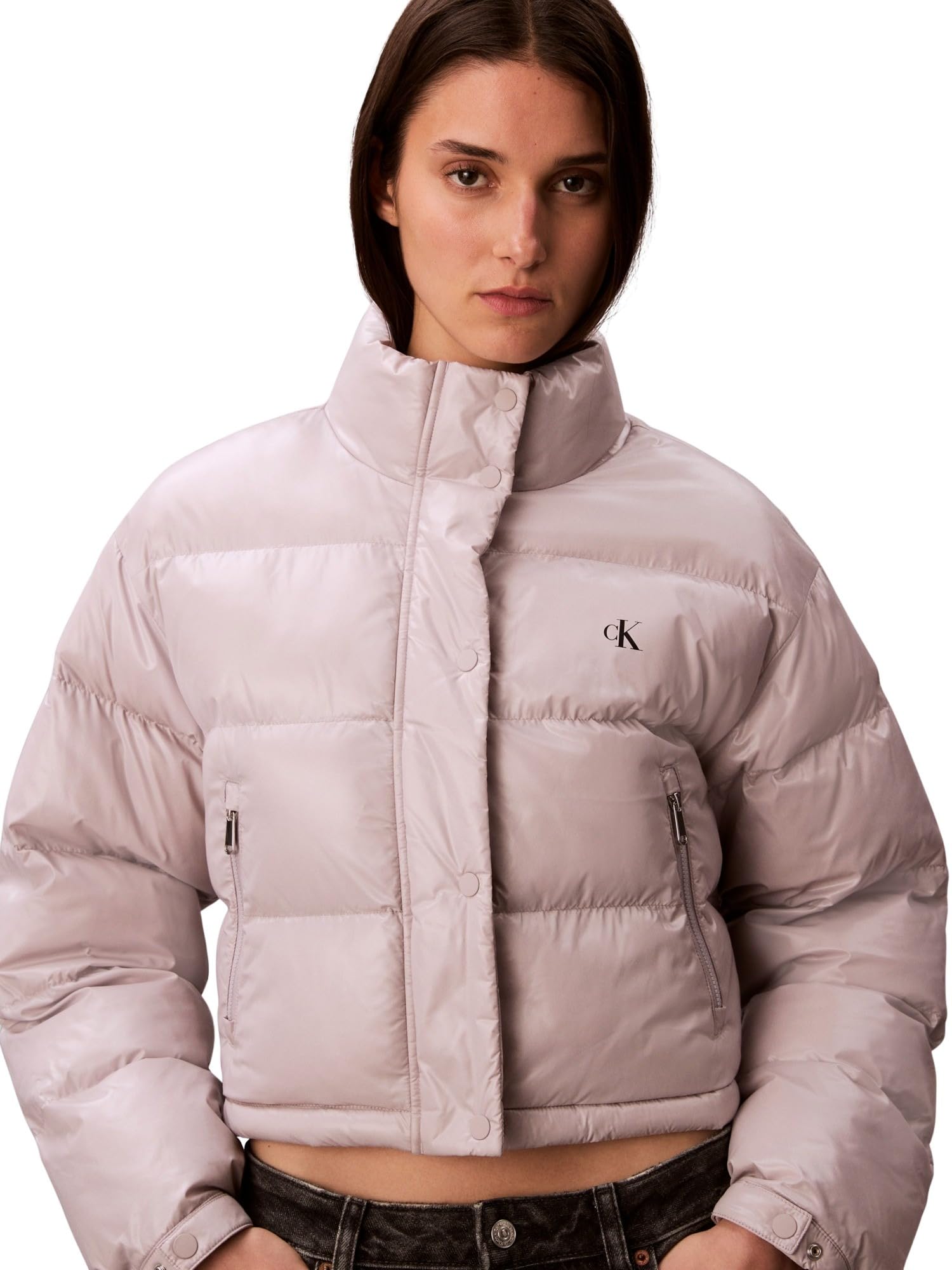 Calvin Klein Donna Piumino Shine Corto
