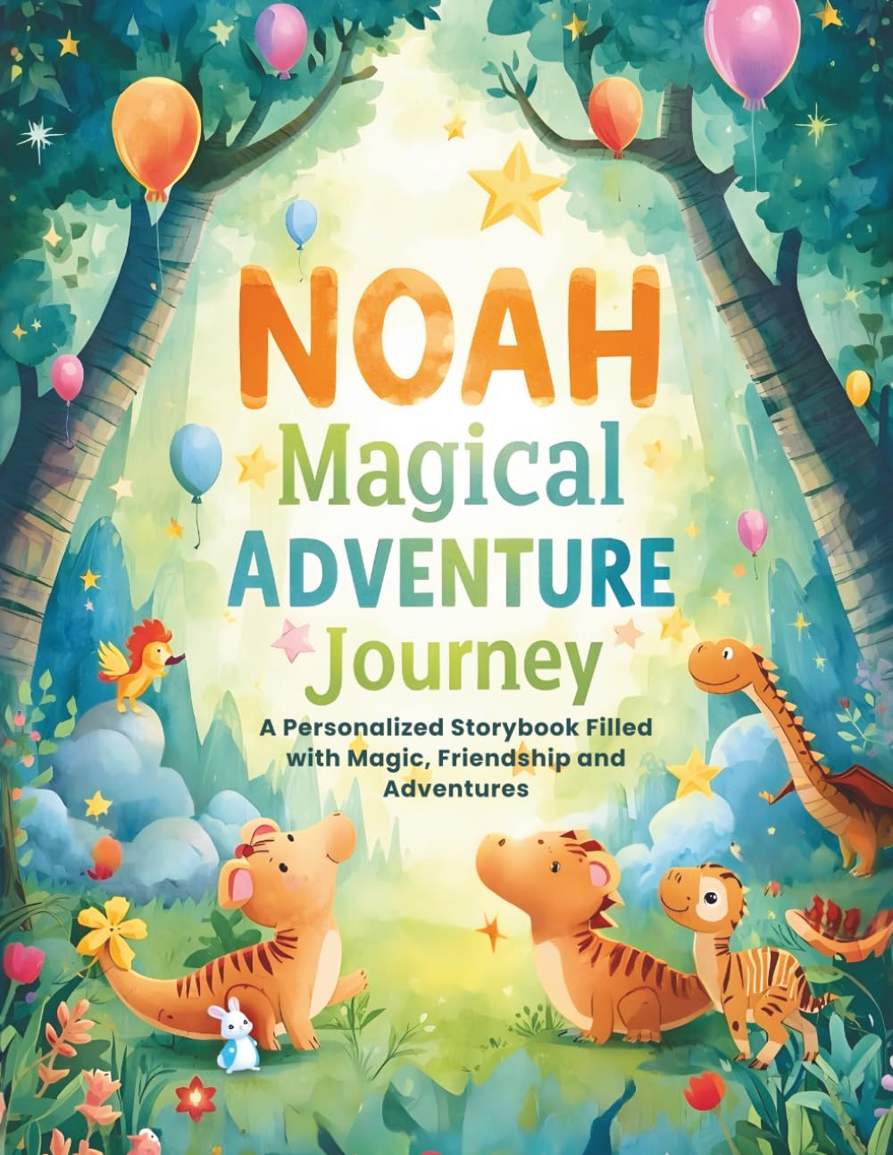 NOAH Magical ADVENTURE Journey: A Personalized Storybook Filled With Magic, Friendship and Imagination (WonderName Adventures™)