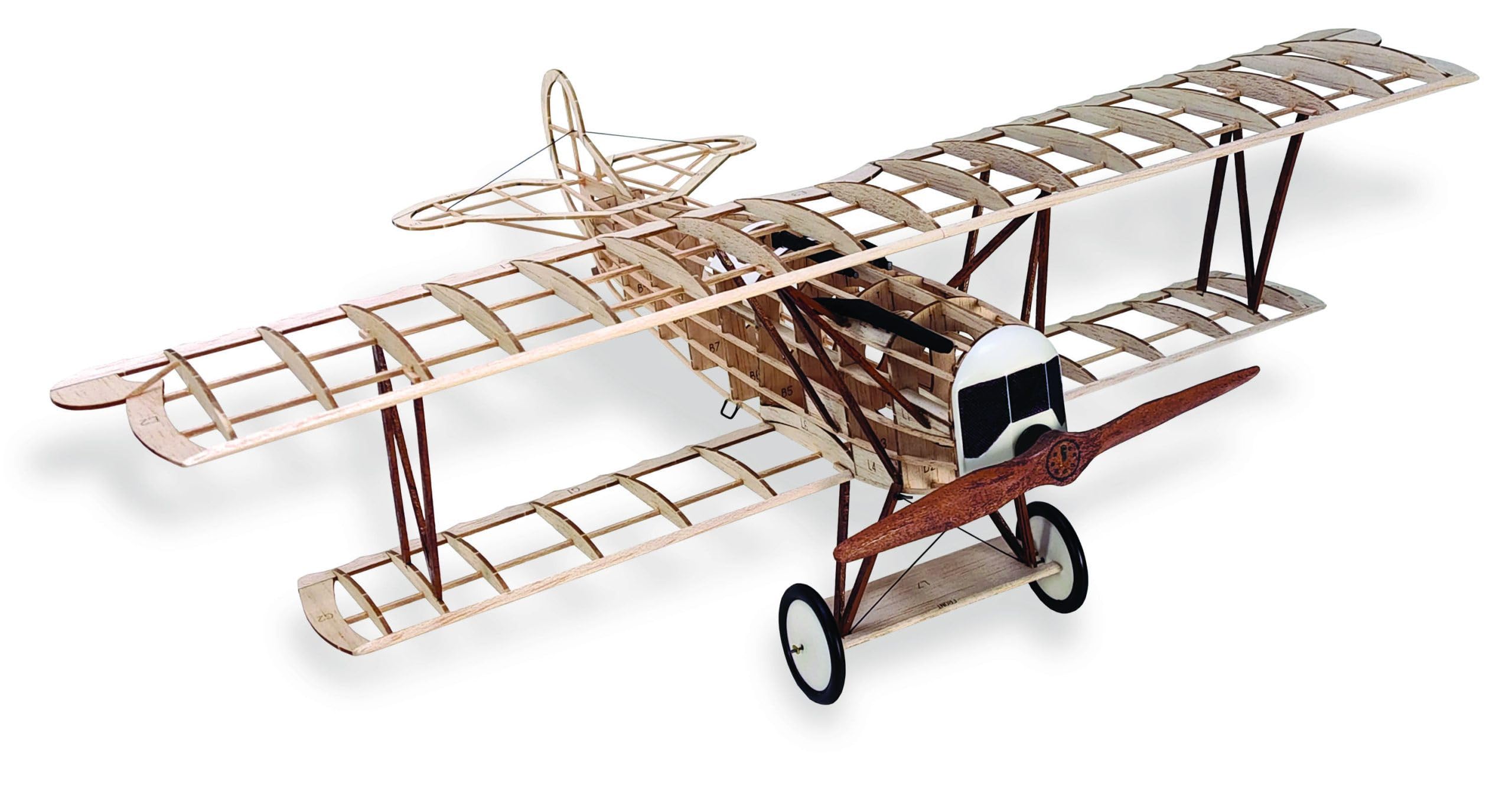 Amazon.com: Guillow WWI Fokker D.VII Laser-Cut Balsa Wood Model