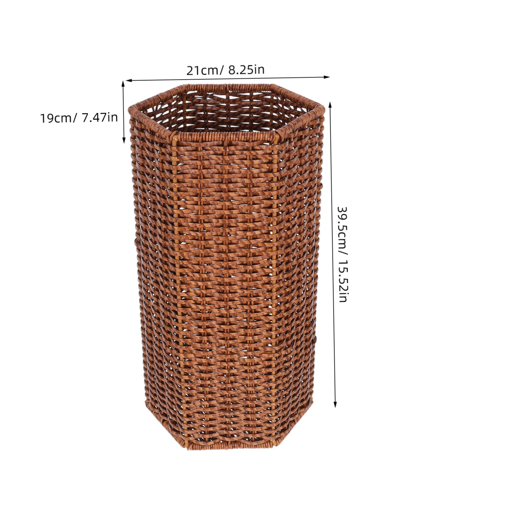 SOLUSTRE Plastic Umbrella Stand: Freestanding Umbrella Stand Holder For Entryway Indoor - Canes Walking Sticks Holder For Hotel Business