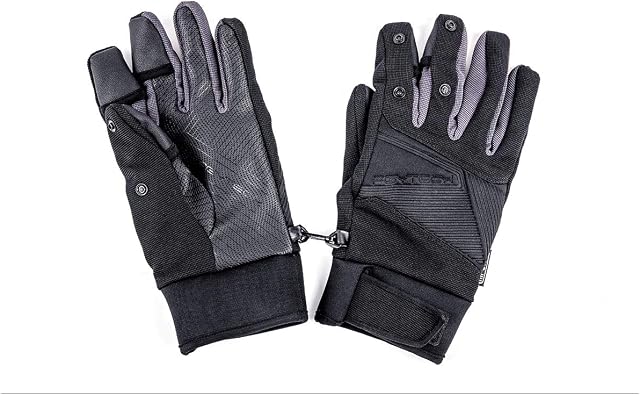 PGYTECH Photography Gloves Winter Touchscreen Gloves, Waterproof Thermal Thick Gloves, Skiing Running Cycling Driving Photography Outdoors Gloves(M)