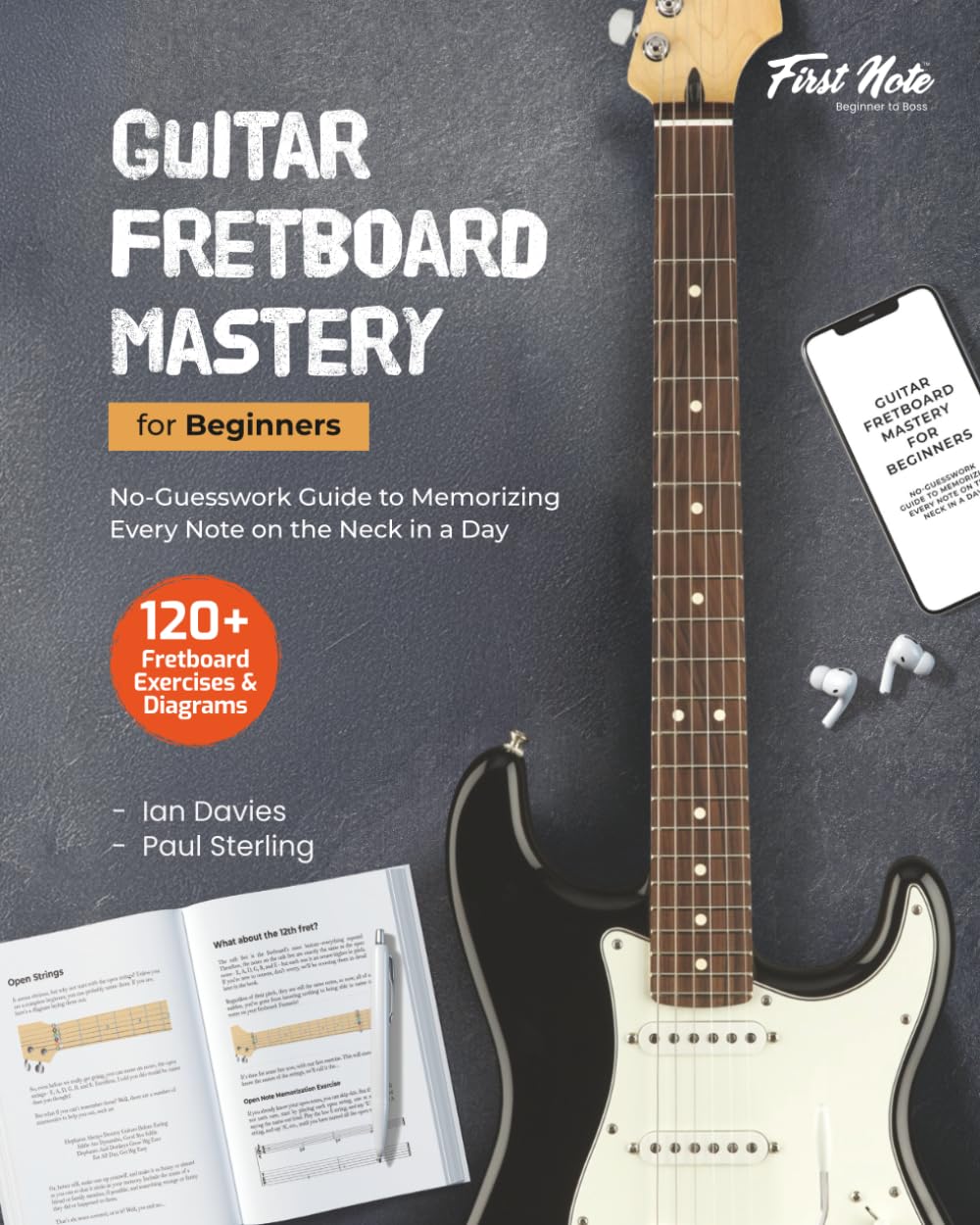 Guitar Fretboard Mastery for Beginners: No-Guesswork Guide to Memorizing Every Note on the Neck in a Day (Guitar Mastery for Beginners)
