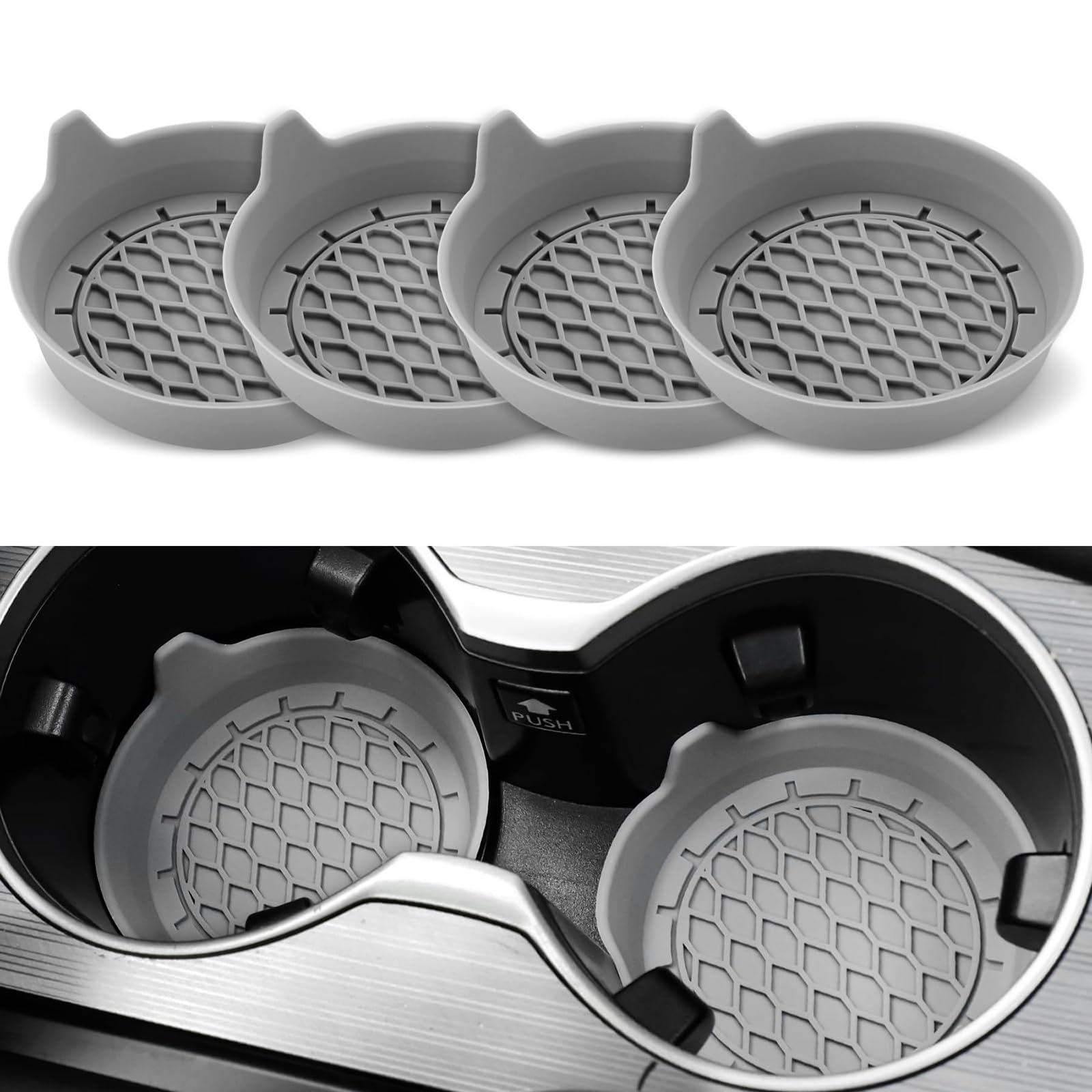 DPRHOF Car Cup Holder Coasters for Dacia Bigster Dokker Lodgy