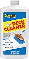 Star brite Non-Skid Deck Cleaner & Protectant - UV Shield Boat Deck Wash for Fiberglass, Vinyl, Plastic & Metal (32 oz)