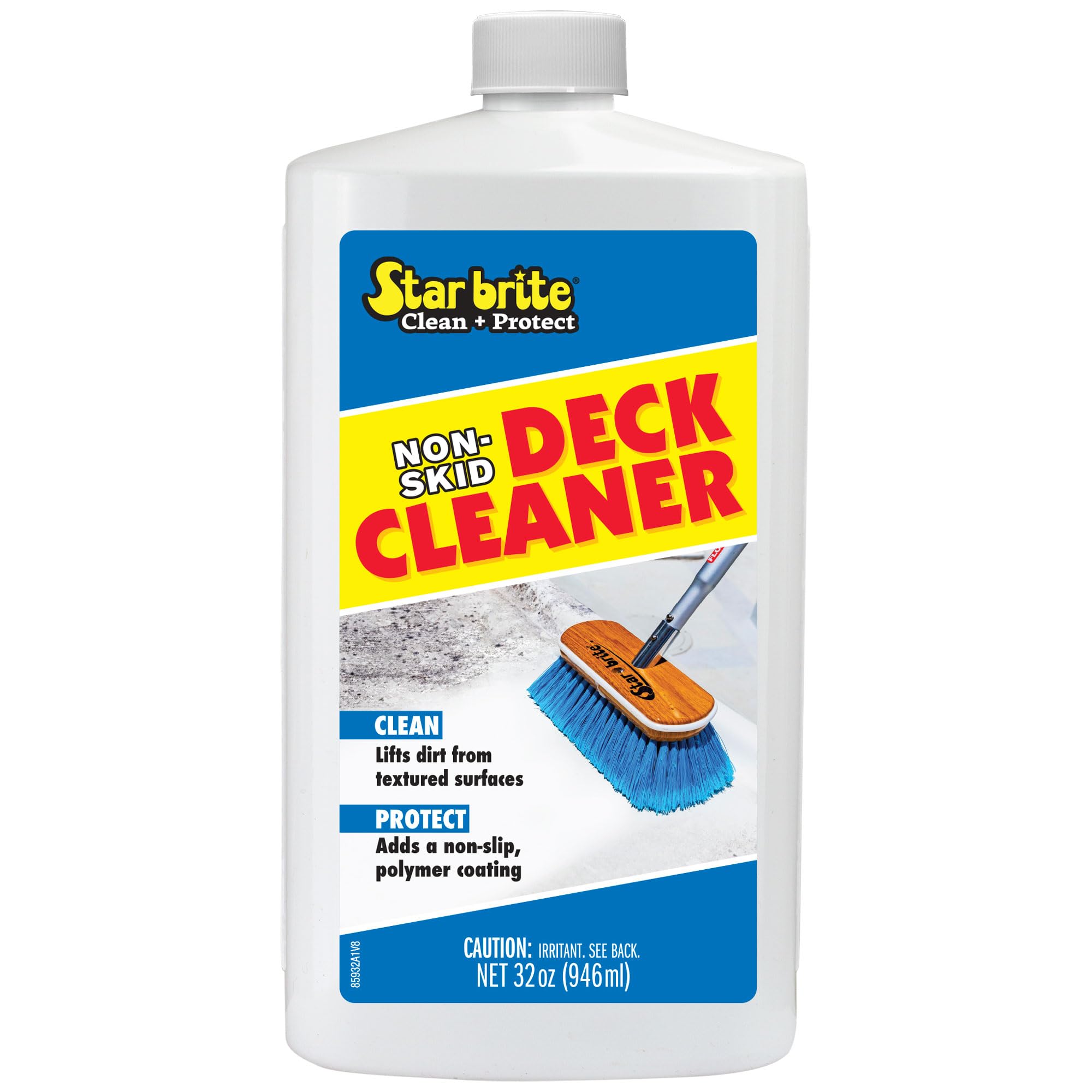 Starbright Non Skid Deck Cleaner, 33.8 fl oz (960 ml), Deck Detergent