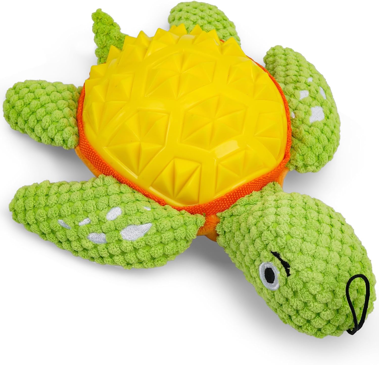 Juguete para Perros con Chillido, Diseño de Tortuga, 9.4 pulgadas