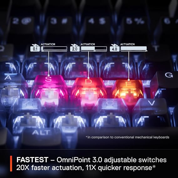 SteelSeries Apex Pro Gen 3 Gaming Keyboard - UK