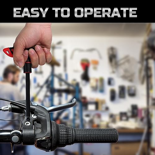 Miniatura 6 de Lichamp Juego de 8 llaves Allen métricas con mango en T, 2 a 0.394 in, cabeza de bola, excelente juego de alta resistencia