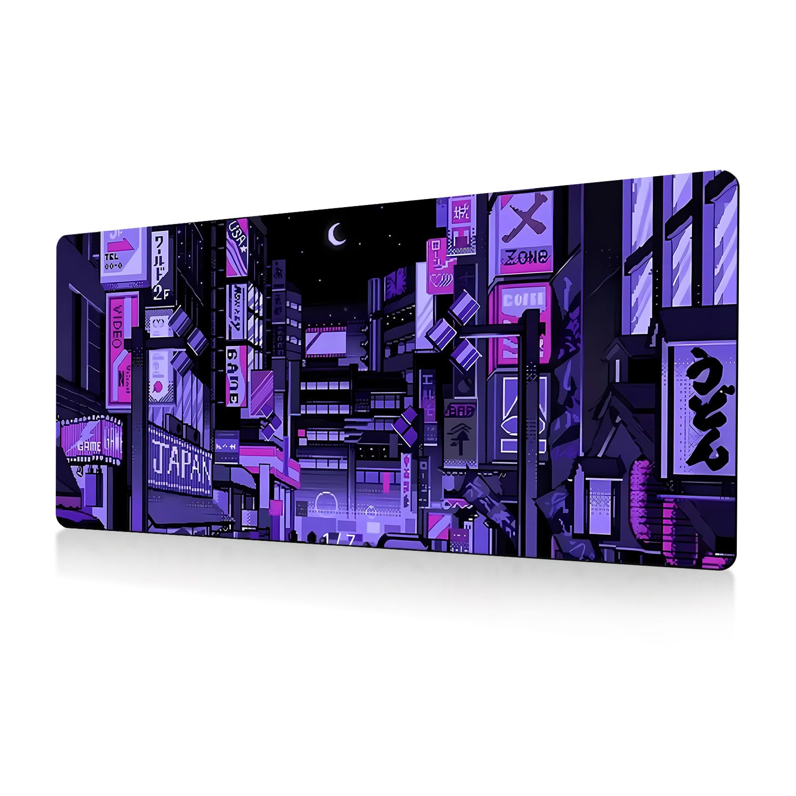 Elnwnnkc Gaming Pad Large Computer Game Table Mat Rubber Antislip Keyboard Long Desk Large for and Use