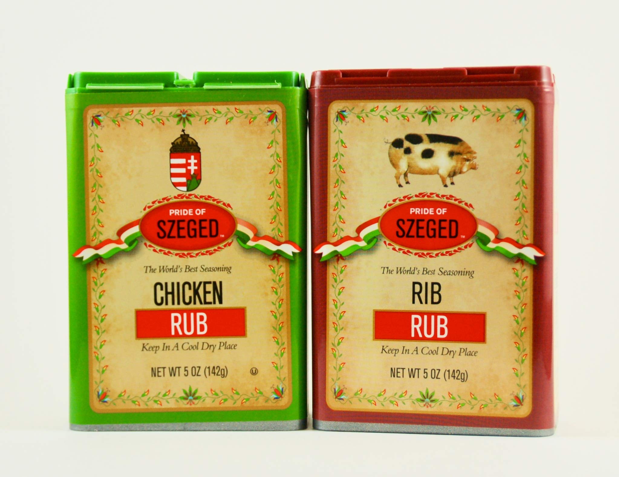 SzegedChicken and Rib Rub Combo Pack