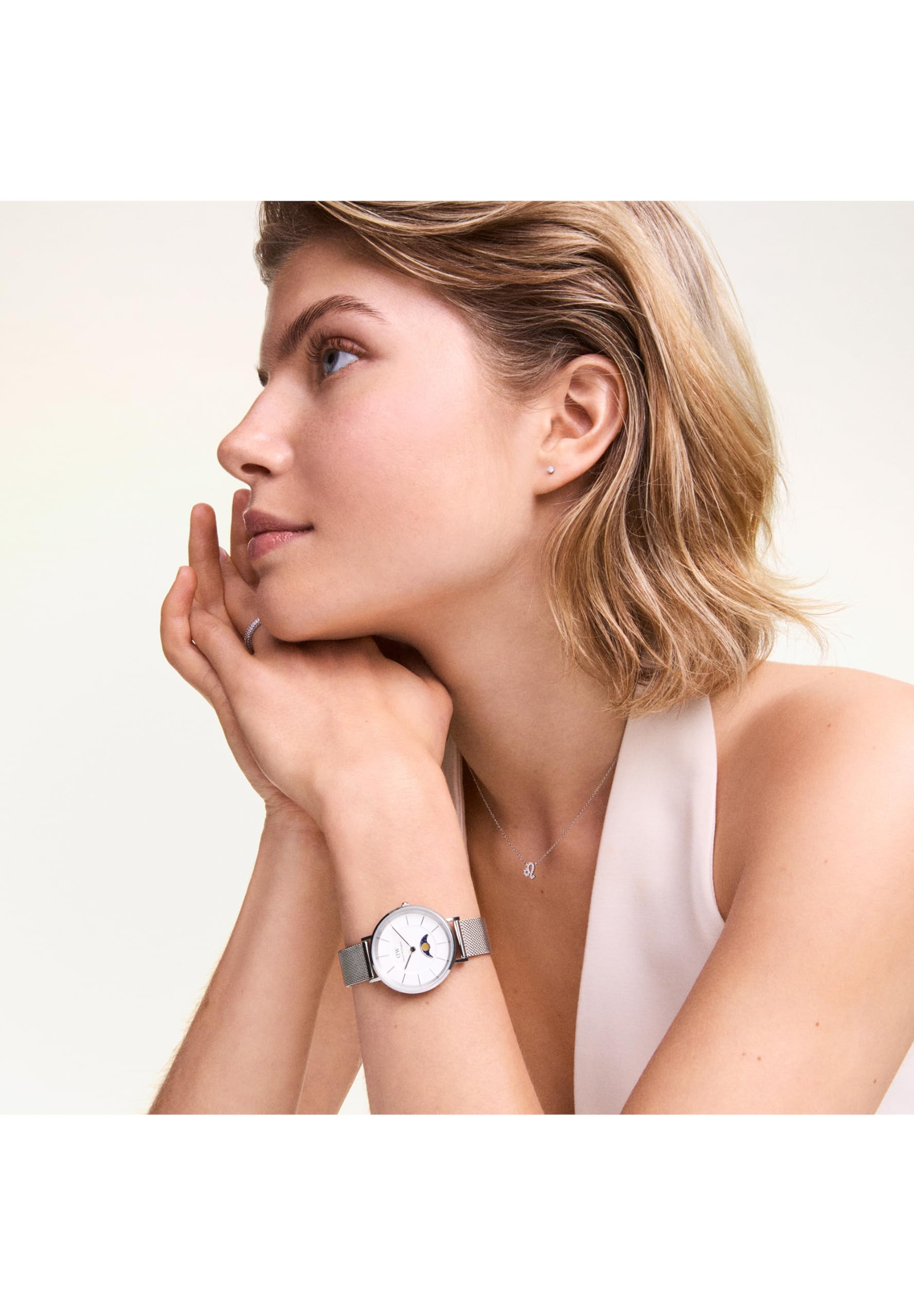 Daniel Wellington Damen-Uhren Analog Quarz