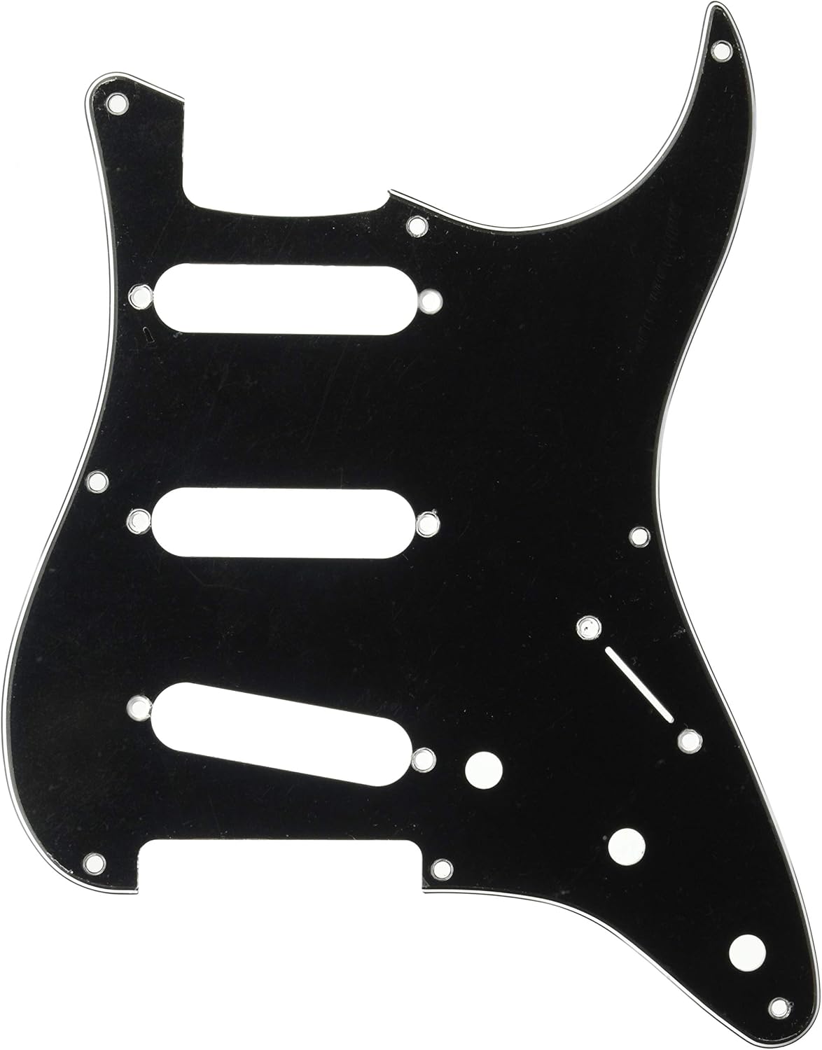 Fender Vintage-Style Pickguard, '57 Stratocaster, 8-Hole - Black 3-Ply