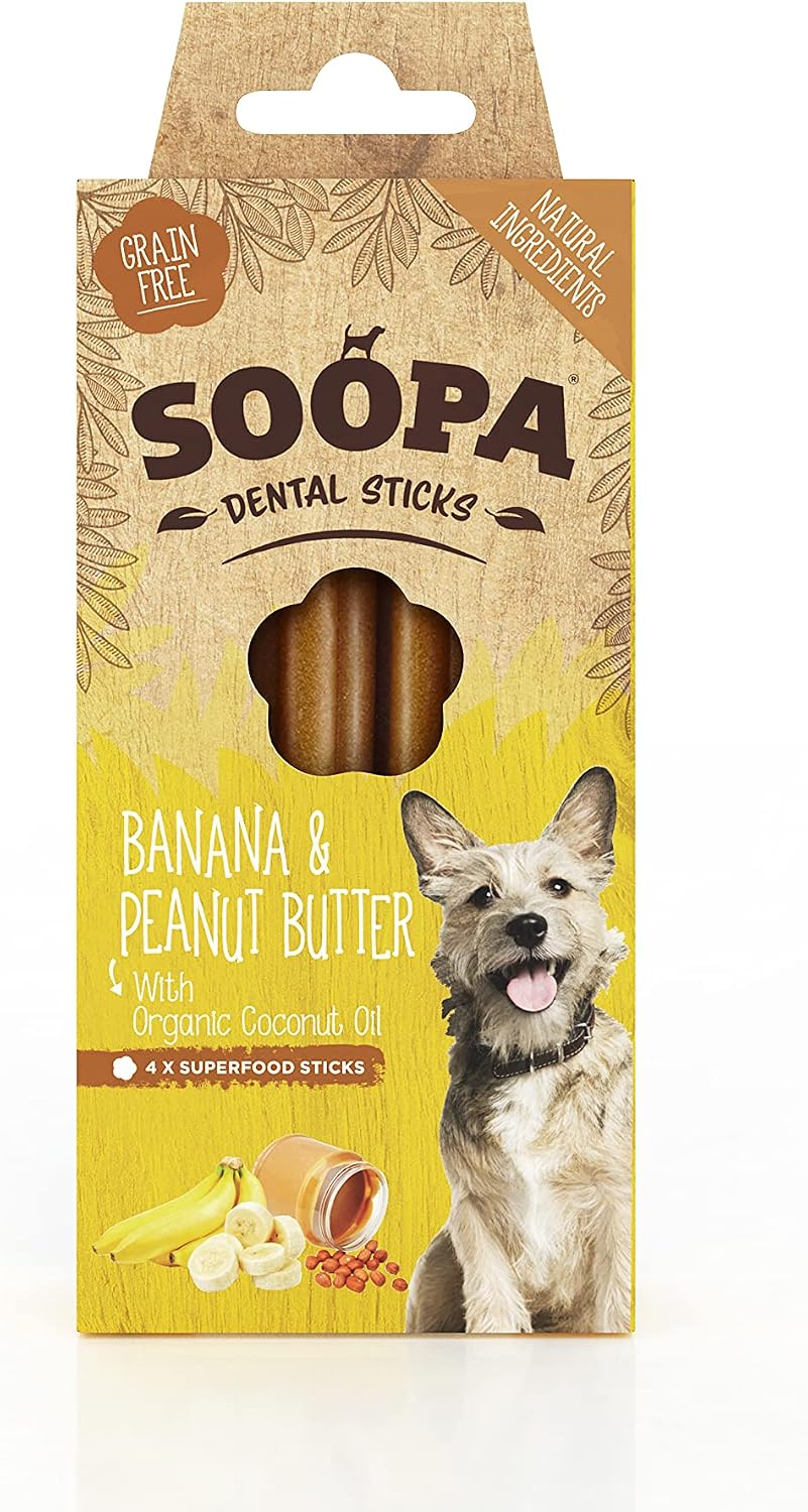 Soopa Dental Sticks Mixed 5 Pack Dog Bones, 100 g (Pack of 5) - Image 3
