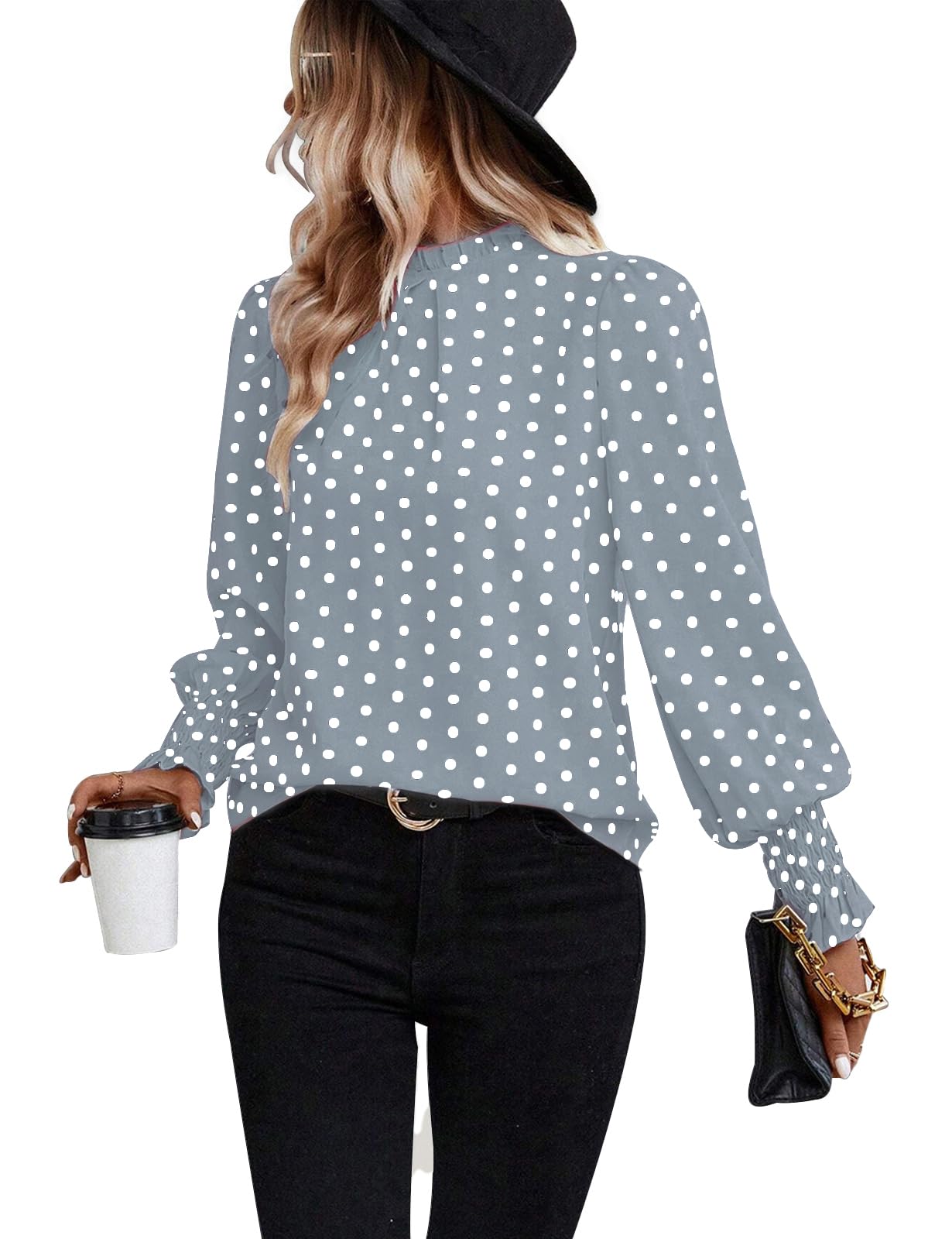 polka dot blouse canada