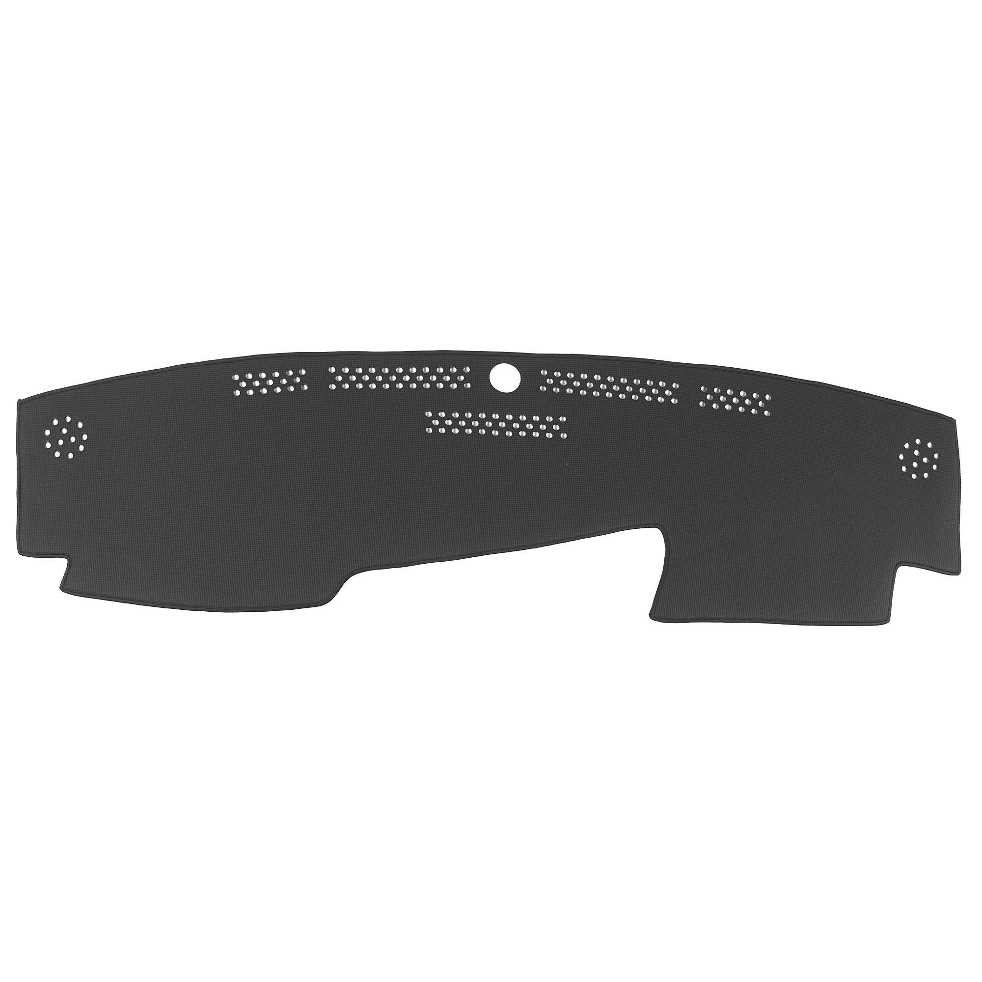 WellVisors Black Dash Mat Dashboard Cover Compatible with Lexus 2013-2017 LS460 LS600H