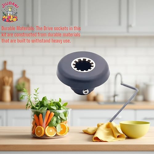 Miniatura 5 de Kit de reparación, tuerca de retención, enchufe de transmisión, llave Allen, pieza de repuesto 891 802 compatible con mezcladoras Vitamix y llave