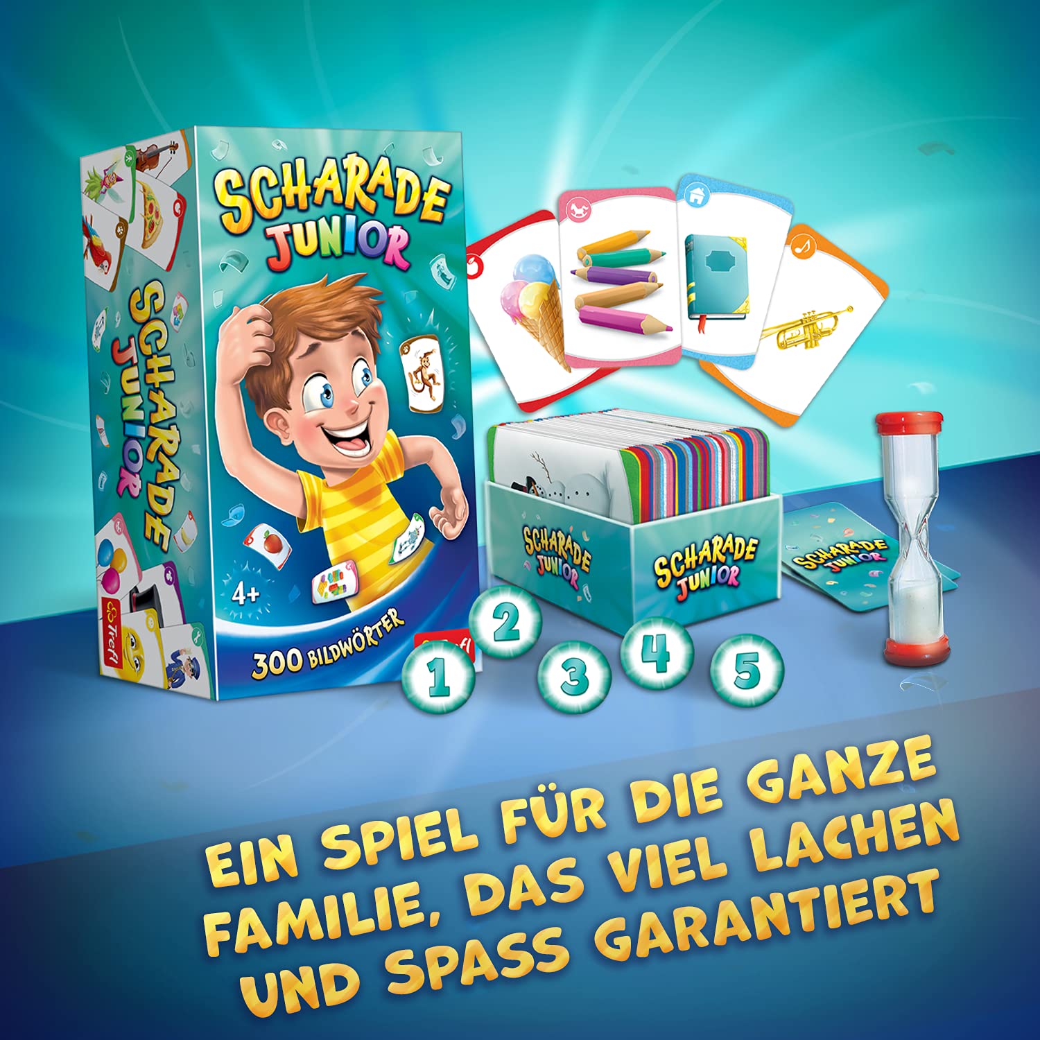 Trefl 02195 Games2 Animals Game Sharade Junior