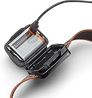 Vista 7 de Linterna de cabeza LED Bushnell Power+ 500L - Potencia flexible, resistente al agua, recargable, banda ajustable, modo rojo