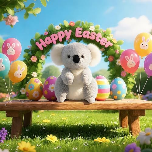 Miniatura 2 de Apricot Lamb Toys - Koala de peluche suave, perfecto para niños (Cheer Koala, 9 pulgadas