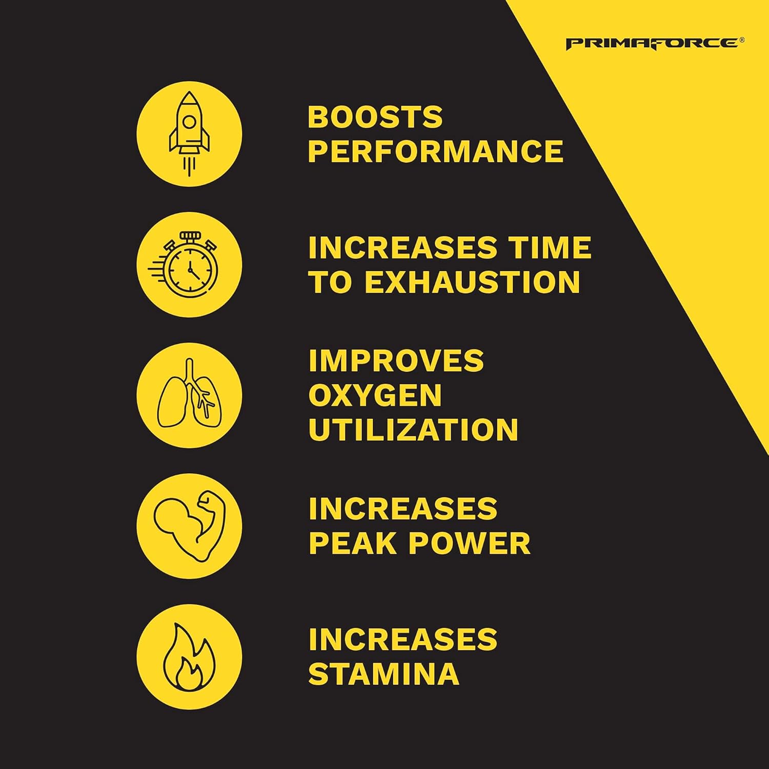 PrimaForce Peak O2 Workout Supplement, 120 grams - Proprietary Blend, Non-GMO, Vegan and Gluten Free : Health & Household