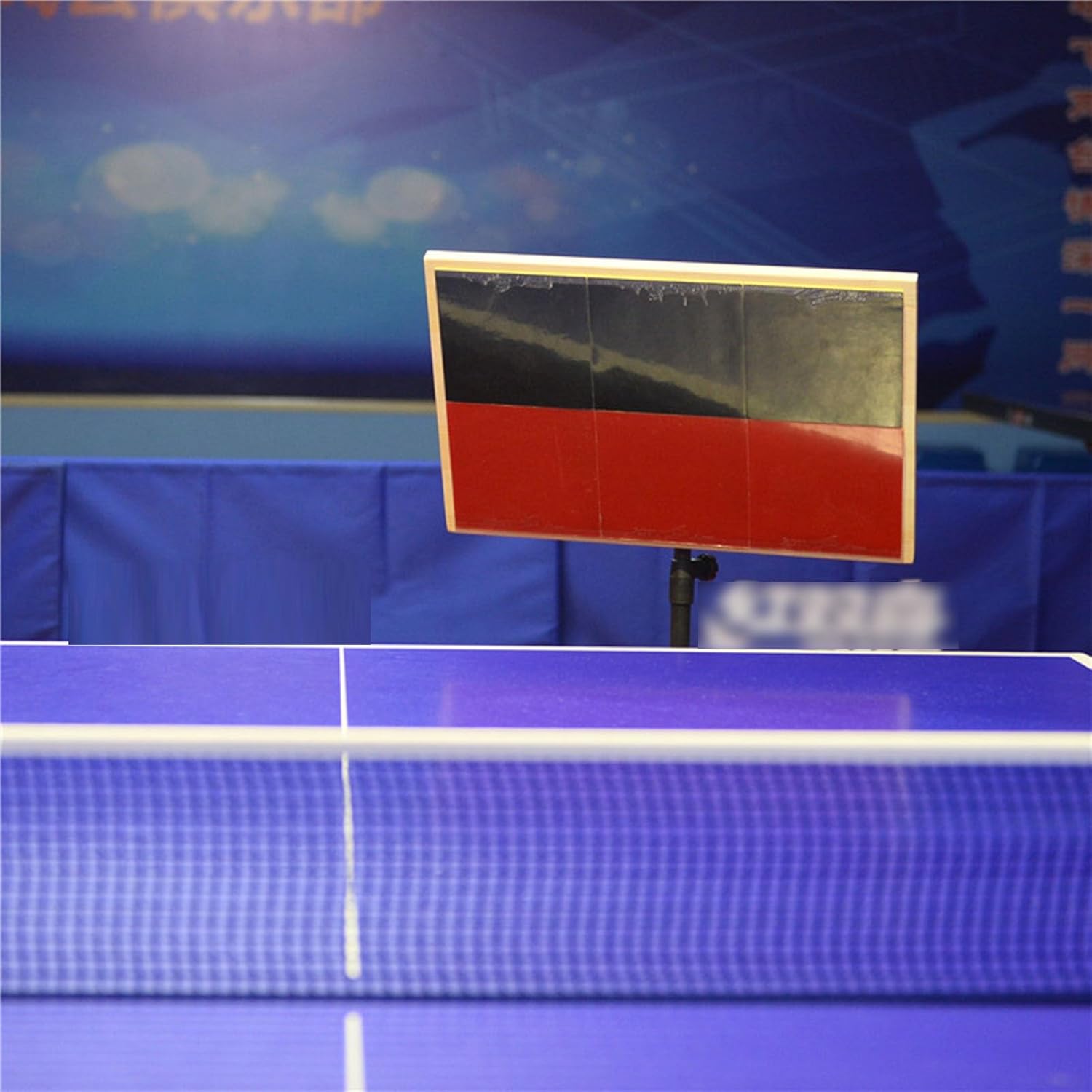 Table Tennis Return Board,Height Adjustable Ping Pong Rebounder,Portable Self-Study Training Device,for Home Gyms School